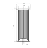 E731G10 hydraulic filter element