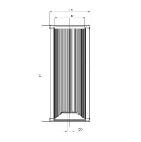 E732G25 hydraulic filter element