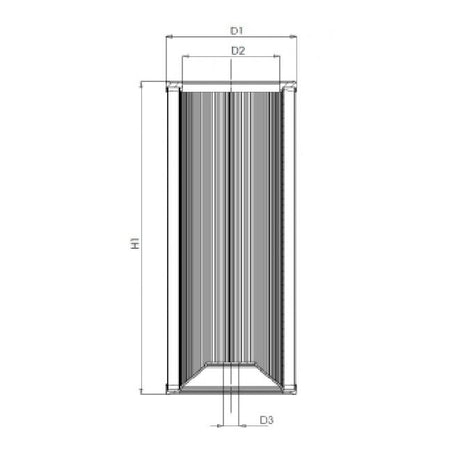 E742G06 hydraulic filter element