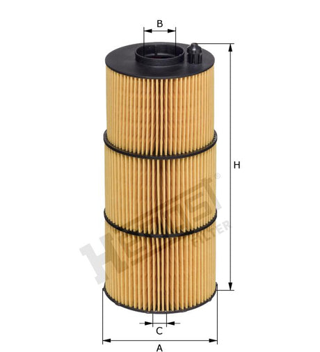 E829H D366 oil filter element