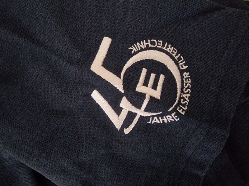 EFT Jubiläums-Shirt dark blue melange Damen XS