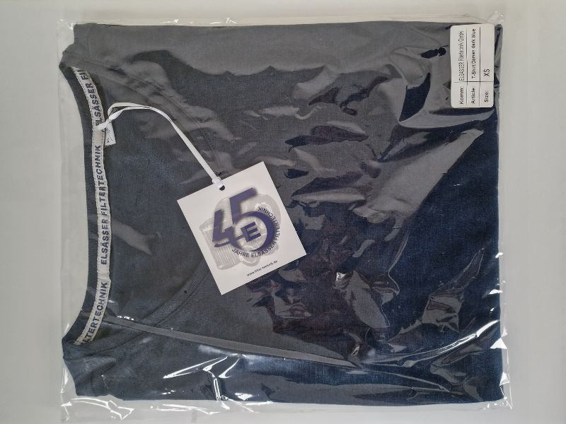 EFT Jubiläums-Shirt dark blue melange Damen XS