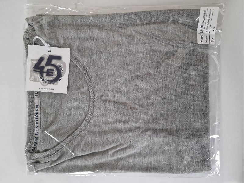 EFT Jubiläums-Shirt grey melange Damen XS