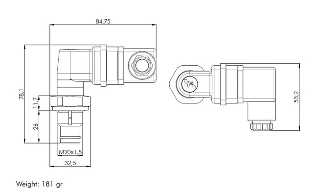 ESLXF5L differential pressure switch 5 bar (el.)