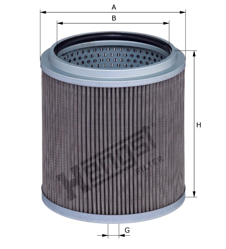 EY1087H hydraulic filter element