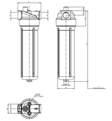 F050DMD0014G25B3B60000S0 in-line filter (pressure line)