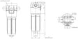 F100XD400G25ABB70S000 Inline medium pressure filter