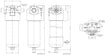 F280D140G10ABB6DWE05 in-line filter (pressure line)
