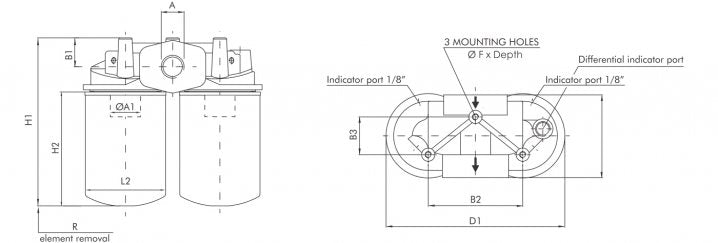 FA140000BB7S00 SpinOn filterhead