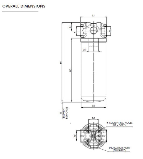 FA411000BB400000S0 SpinOn filter head FA4-series
