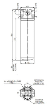 FA522000V0AB2B60Z000S0 filter head FA5
