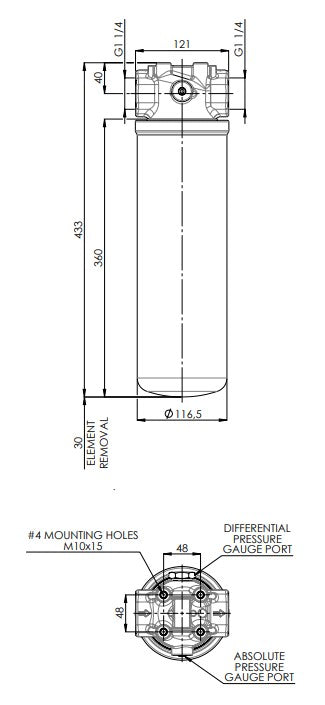 FA522000V0AB2B60Z000S0 filter head FA5