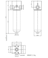 FH250D108000BBB3D0S000A0 hydraulic filter housing FH250