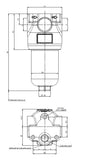 FH420D126G06BBB500S000S0 in-line filter (pressure line)