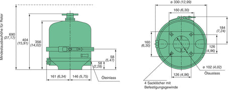 FM 400-23 centrifuge (oil cleaner)