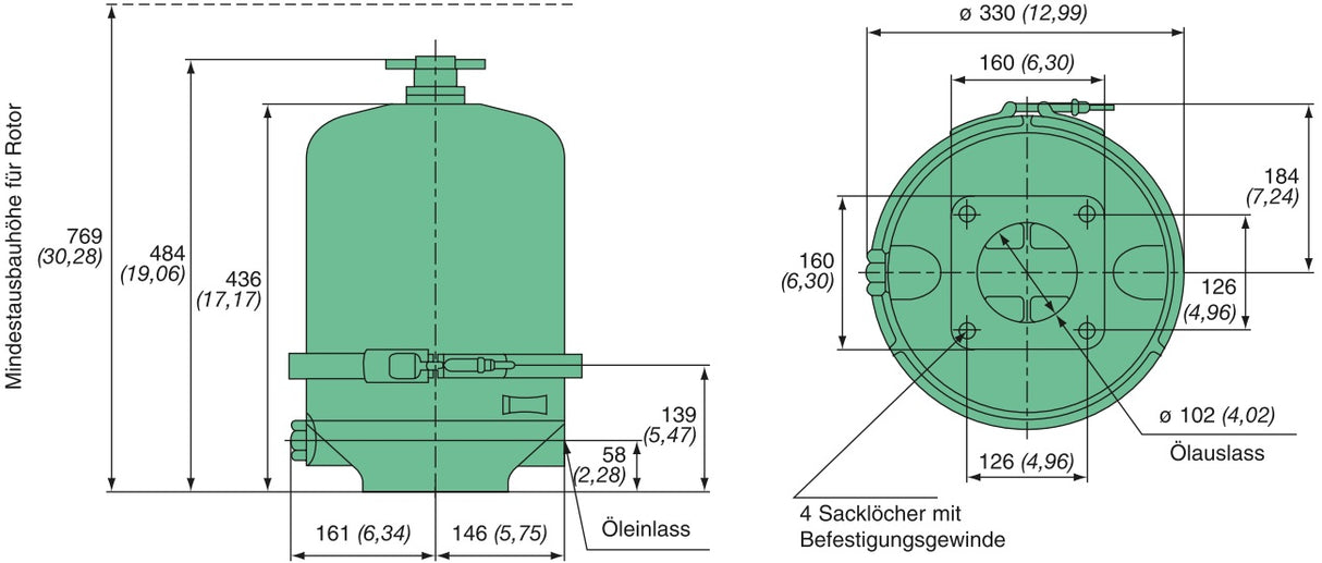 FM 600-23 centrifuge (oil cleaner)