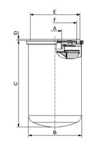 FO-0398 hydraulic filter spin-on