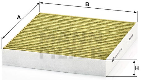 FP 2141 cabin air filter element (FreciousPlus)