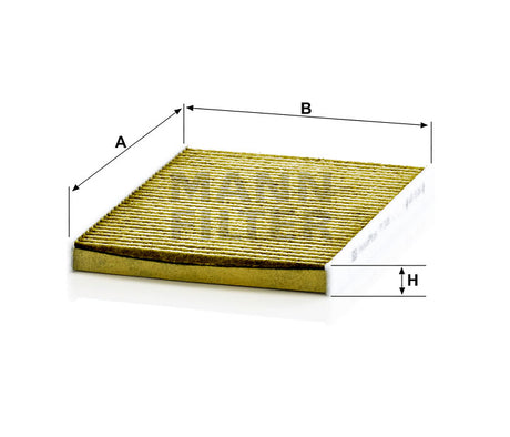 FP 2436 cabin air filter element (FreciousPlus)