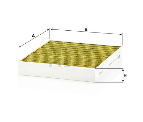 FP 2442 cabin air filter element (FreciousPlus)