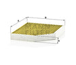 FP 2450 cabin air filter element (FreciousPlus)