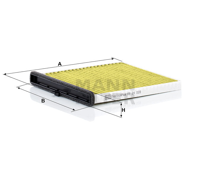 FP 24 009 cabin air filter element (FreciousPlus)