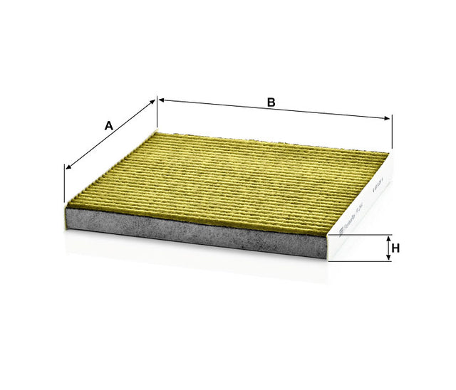 FP 2544 cabin air filter element (FreciousPlus)