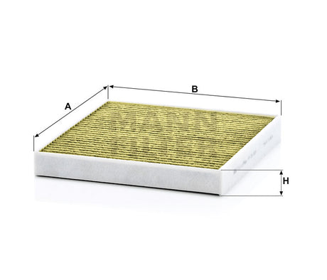 FP 26 009 cabin air filter element (FreciousPlus)