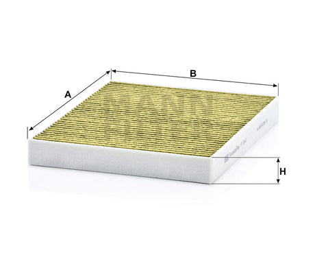 FP 2842 cabin air filter element (FreciousPlus)