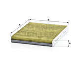 FP 2862 cabin air filter element (FreciousPlus)