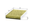 FP 2940 cabin air filter element (FreciousPlus)