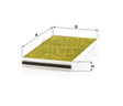 FP 3139 cabin air filter element (FreciousPlus)