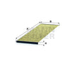 FP 4926 cabin air filter element (FreciousPlus)