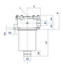 FRA41B10BNCD01PX hydraulic filter in-line