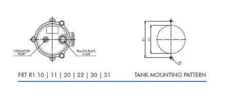 FRTR130000BB50C000S0 hydraulic filter housing