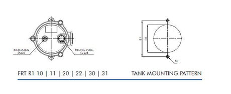 FRTR130000BBB50C000S0 hydraulic filter housing FRT
