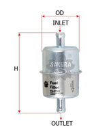 FS-5701 fuel filter in-line