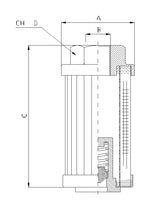 FS143B10T250B Suction strainer