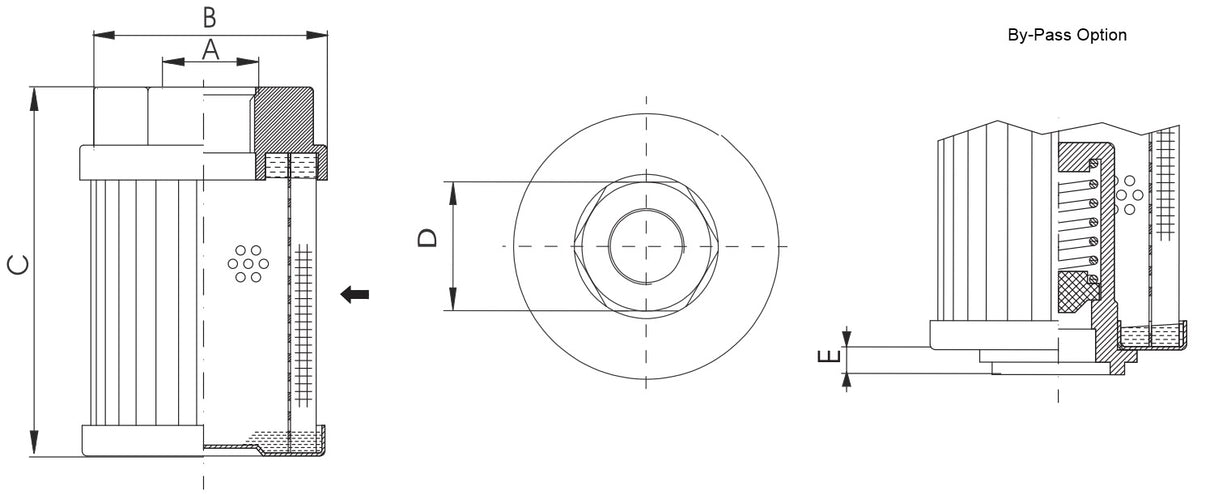 FS143B10T500 hydraulic filter element