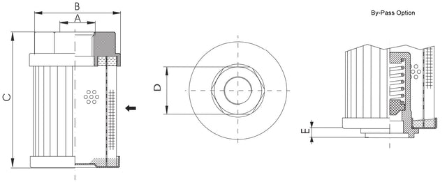 FS143B10T500 hydraulic filter element