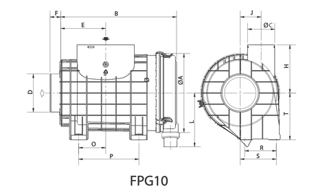 G100280 air filter (RadialSeal FPG)