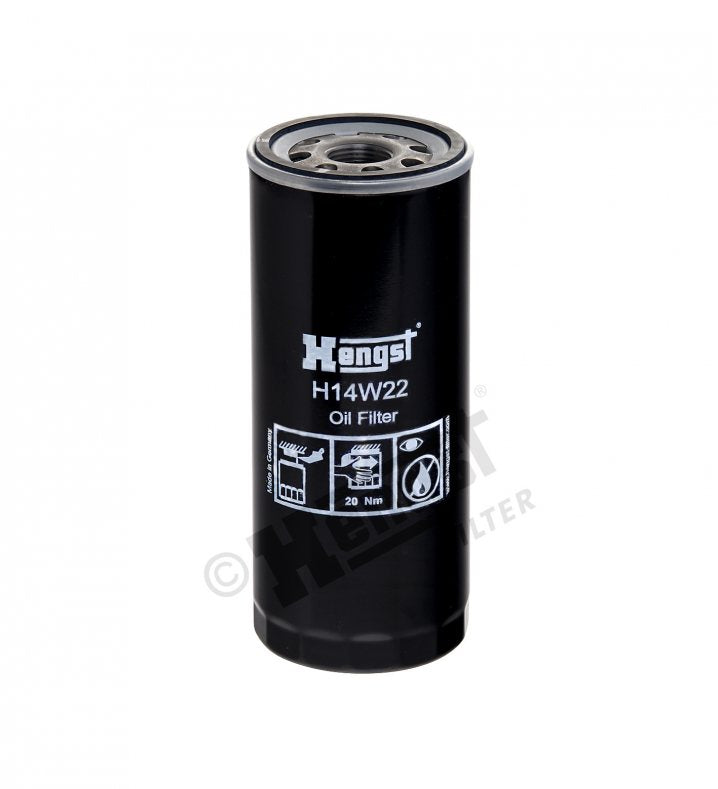 H14W22 oil filter spin-on