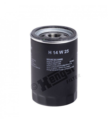 H14W25 oil filter spin-on