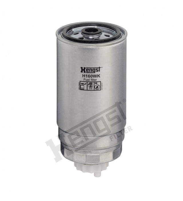 H160WK fuel filter spin-on