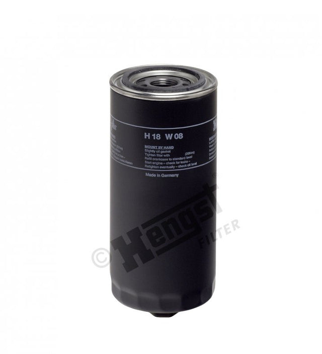 H18W08 oil filter spin-on