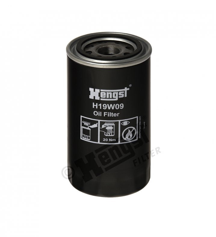 H19W09 oil filter spin-on