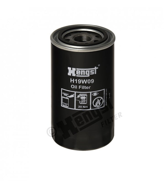 H19W09 oil filter spin-on