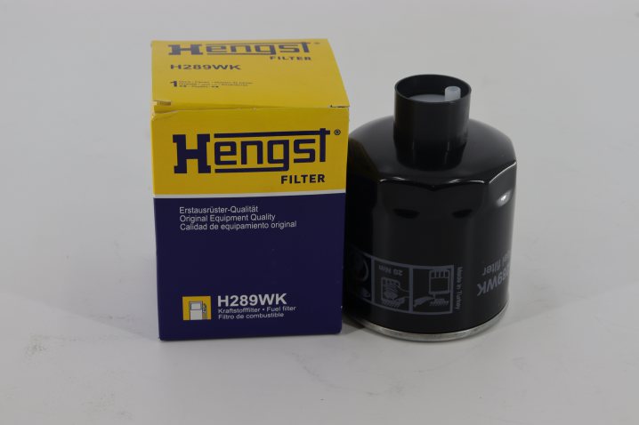 H289WK fuel filter spin-on