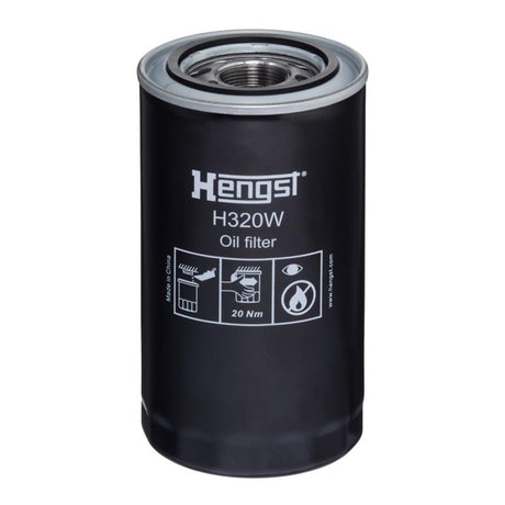 H320W oil filter spin-on