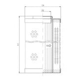 H323G10B hydraulic filter element